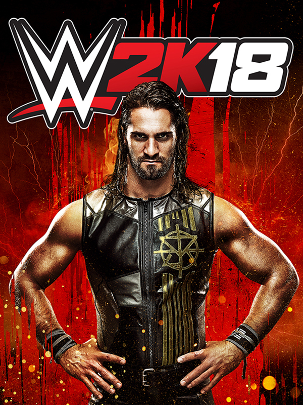 WWE 2K18 game cover